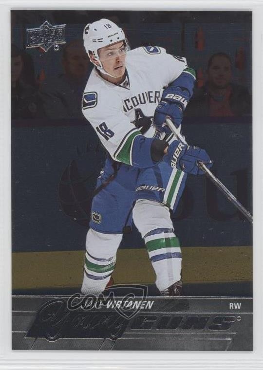 2015-16 Upper Deck Young Guns Silver Foil Board Jake Virtanen #457 Rookie RC 9ui
