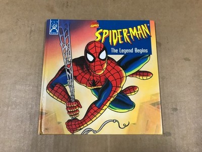 VTG 1995 Spider-Man: The Legend Begins - FUN Works Hardcover Book