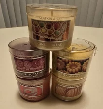 BATH & BODY WORKS SLATKIN 5 TEA LIGHT CANDLES DISCONTINUED FREE SHIP!