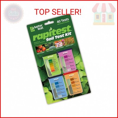 Soil Test Kit for Measuring Soil pH and Nutrients