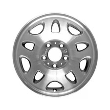 15x7 10 Slot Refurbished Aluminum Wheel Painted Silver 560-64789