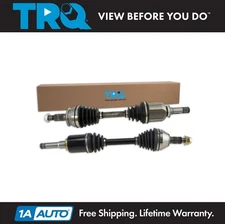 TRQ Front CV Axle Shaft LH & RH Kit Pair Set of 2 for Buick Chevrolet