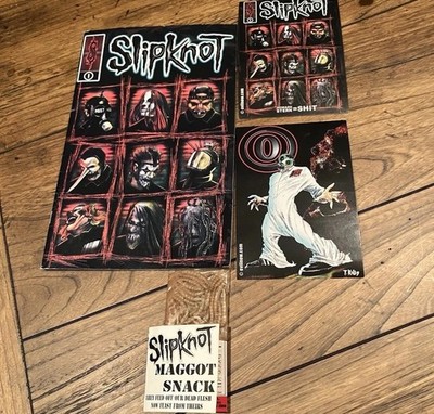 RARE Slipknot Comic Book #1 + Maggot Snack (2000) Vintage S/T