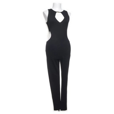 ASOS Petite, Jumpsuit, Größe: 38, Schwarz, Elasthan/Viskose, Einfarbig #Fox