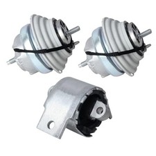 3Pcs Transmission Mount Engine Motor Mounts Kit for Jaguar XF X250 3.0L 2009