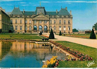 Postcard - 54 - Lunéville - The Castle - the east facade on the Bosq Park