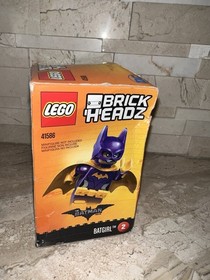 LEGO BRICK HEADZ SET BATGIRL 41586 BATMAN BAD BOX