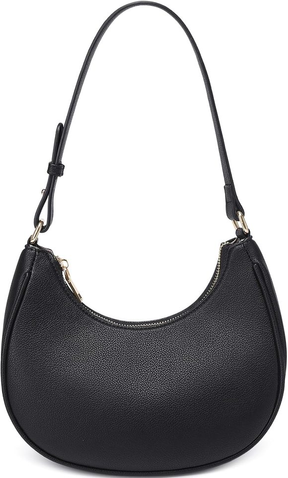 Vintage Shoulder Bag For Women - Retro Hobo Purse With Crossbody Strap, PU Leather
