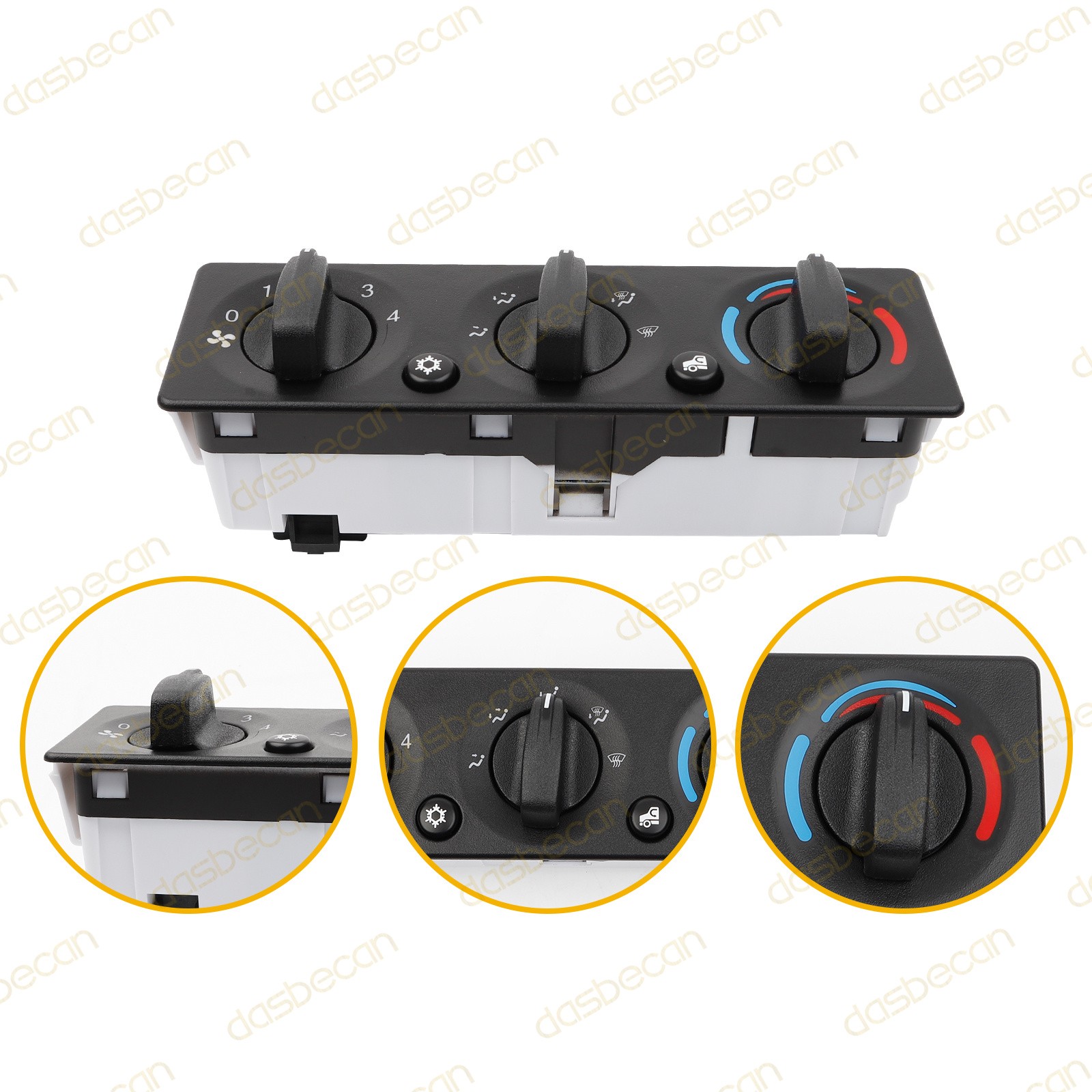 HVAC Control Module Panel Assembly For 2008-2015 Peterbilt Q21-6012