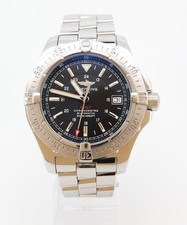 Breitling Colt Automatic II schwarz Papiere 41mm Stahl Herren