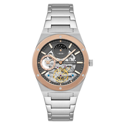 Thomas Earnshaw Drake Stainless Steel 42.5mm Automatic Wristwatch ES-8291-44