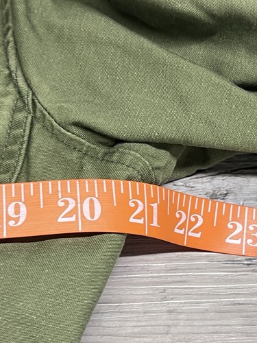 Vintage M-65 Field Jacket US ARMY OD Green Size Small Military Parka Coat - Picture 15 of 16
