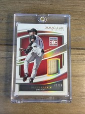 Barry Larkin Hall of Fame Material 08/10 2022 Panini Immaculate Baseball
