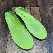 Superfeet Green D Orthotic Insoles Uncut, Cleaned Sanitized
