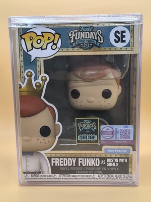 Funko Pop Freddy Funko As Dustin With Shield FunDays 2026 LE1000 Online Edition 