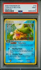 Ludicolo 10/107 Deoxys Reverse Holo Pokemon 2005 PSA 9 on eBay