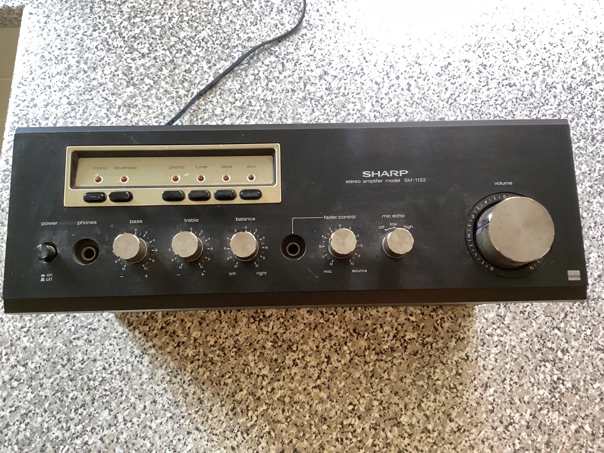 SHARP ステレオアンプ TU-AM300 Sharp Home Audio Amplifiers & Pre-Amps for sale | eBay UK