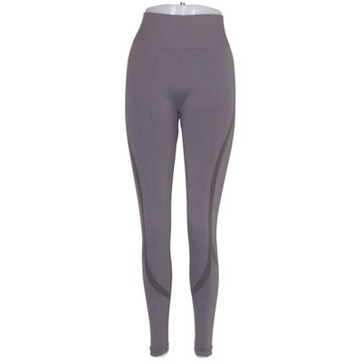 Sportleggings, Größe: M, Grau, Elasthan/Polyamid, Einfarbig, Damen #VEo