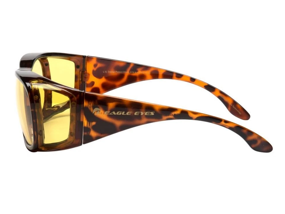 Night-Lite FitOns Night Driving Glasses Anti-Reflective Coating Nighttime Vision - Image 3 of 4