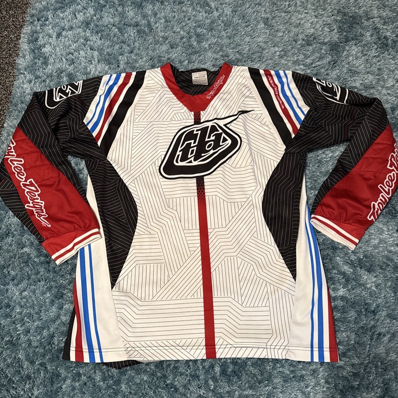 Mens Troy Lee Designs Motor cross Top Size M Excellent Condition Worn Once