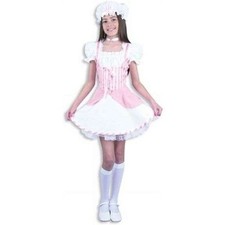 Charades Child's Pink Little Bo Peep Costume   Pink/White Size: XL - Dress Only