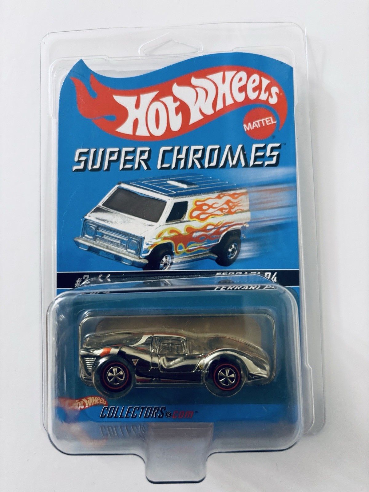 Hot Wheels RLC Super Chromes Ferrari P4 2003