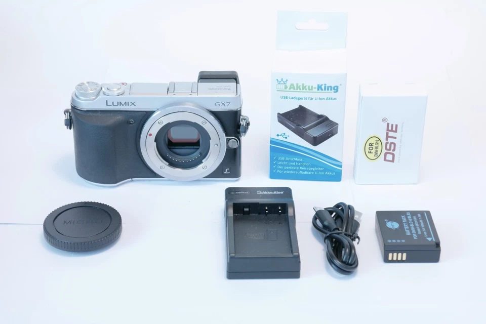 Panasonic LUMIX DMC-GX7 Systemkamera Gehäuse Body  +12. Monate Gewährleistung, Foto 1 von 5