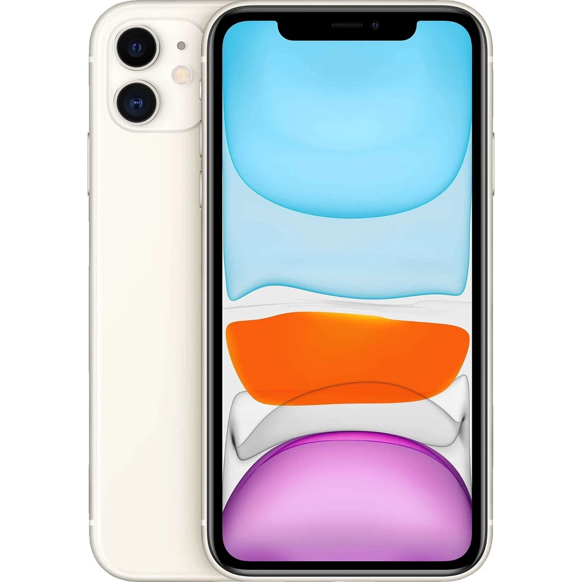 Apple iPhone 11 64GB White A2111 MHC53LL/A Unlocked Clean ESN Good