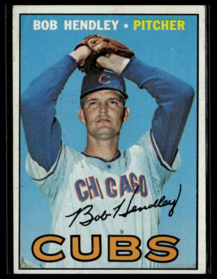 1967 Topps #256 Bob Hendley