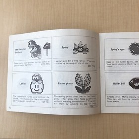 Super Mario Bros Duck Hunt World Class Track Meet Nintendo NES Manual Booklet