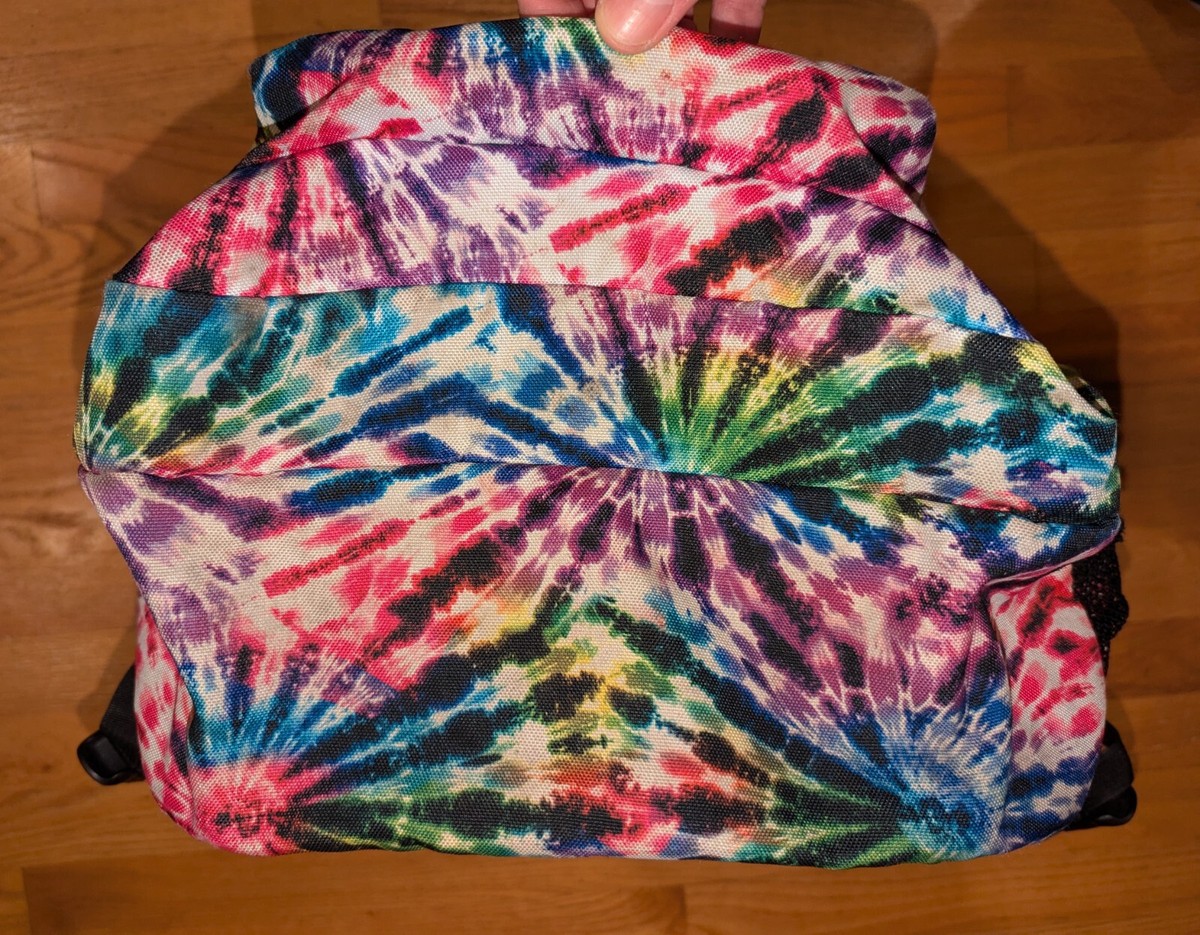 Jansport Tie Dye‎ Backpack Bookbag Rainbow Tie-Dye Travel Bag TM60 Trans By Jansport Backpack Tie Dye Multi | Mercari main image 2