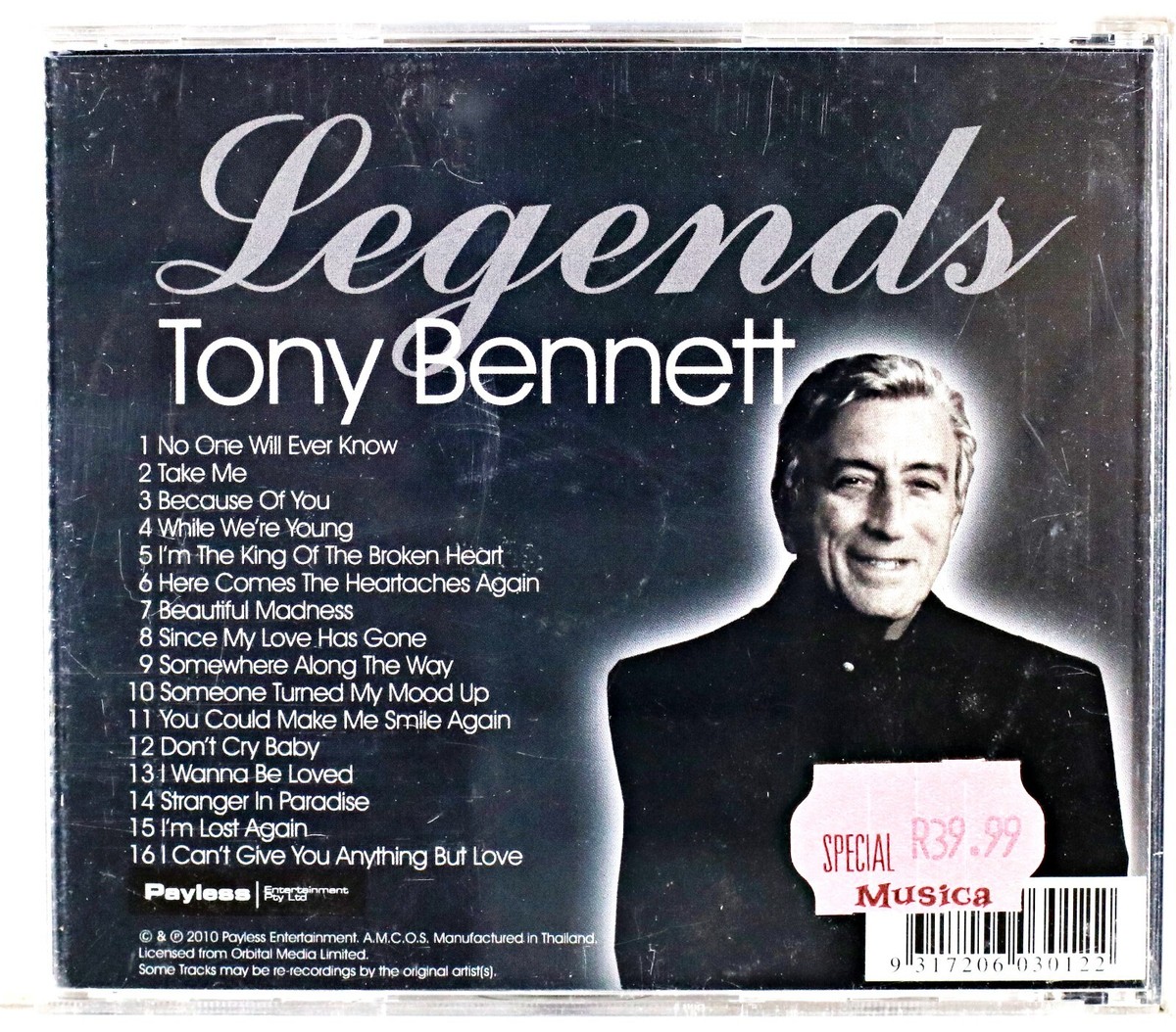 Tony Bennett - Legends : CD PreOwned | eBay