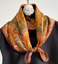 100 Mulberry Silk Scarf Women's Square 53X53CM fashion Printed shawl Scarf new