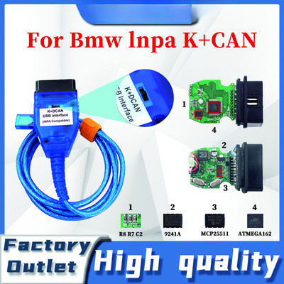 Inpa K+CAN K+DCAN FT232RL Suitable for BMW Diagnostic Car Detection Line Switch