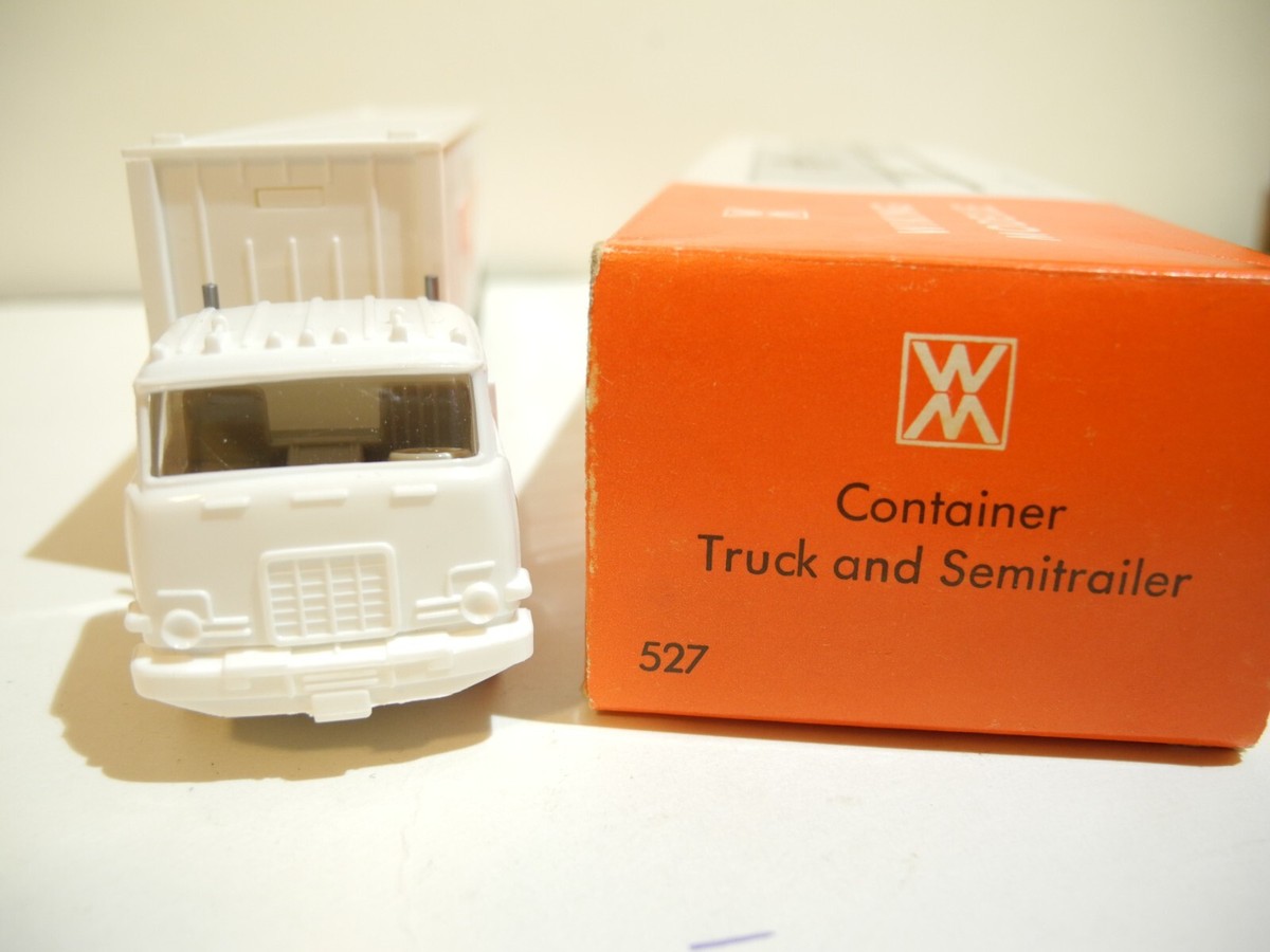 WIKING VINTAGE 1:87 US CONTAINER TRUCK WIKING VINTAGE 1:87 US CONTAINER TRUCK