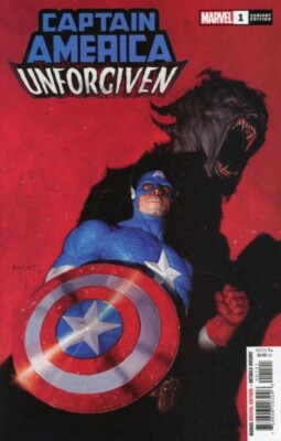 Captain America Unforgiven Issue #1 Marvel Comics E.M. Gist Variant Cover NEW