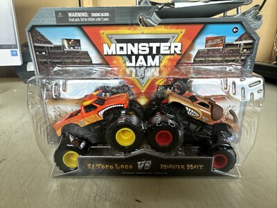 Spin Master MONSTER JAM 1:64 Scale EL TORO LOCO vs MONSTER MUT -  Series 27