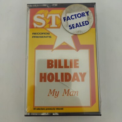 Billy Holiday My Man Cassette Sealed Tape 1985