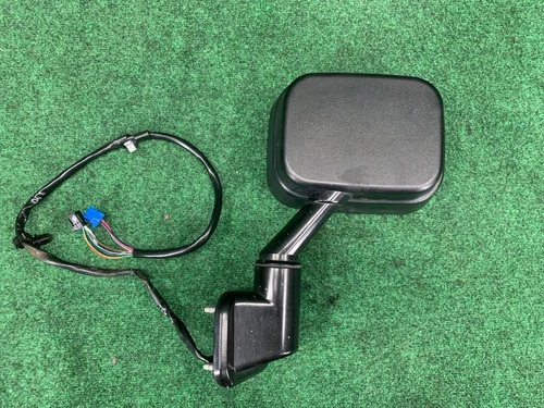 2003-2007 Hummer H2 Black Cap Driver Side Left LH Powered Door Mirror OEM