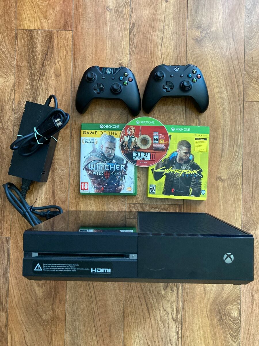 MICROSOFT XBOX ONE S 500GB SYSTEM W/ CORDS AND 1 CONTROLLER - video gaming  - by owner - electronics media sale 