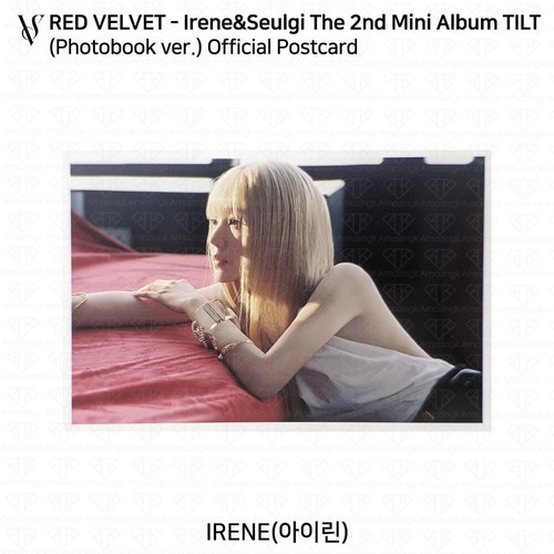 Tarjeta postal RedVelvet IRENE & SEULGI El segundo mini álbum INCLINABLE KPOP K-POP - Imagen 14 de 21