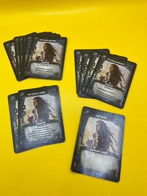 2009 AEG Thunderstone Board Game Cards - Lot of 13 Thyrian Cards (See below)