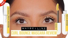Maybelline The Colossal Big Curl Bounce Mascara Volume 24 Hour Wear Waterproof 