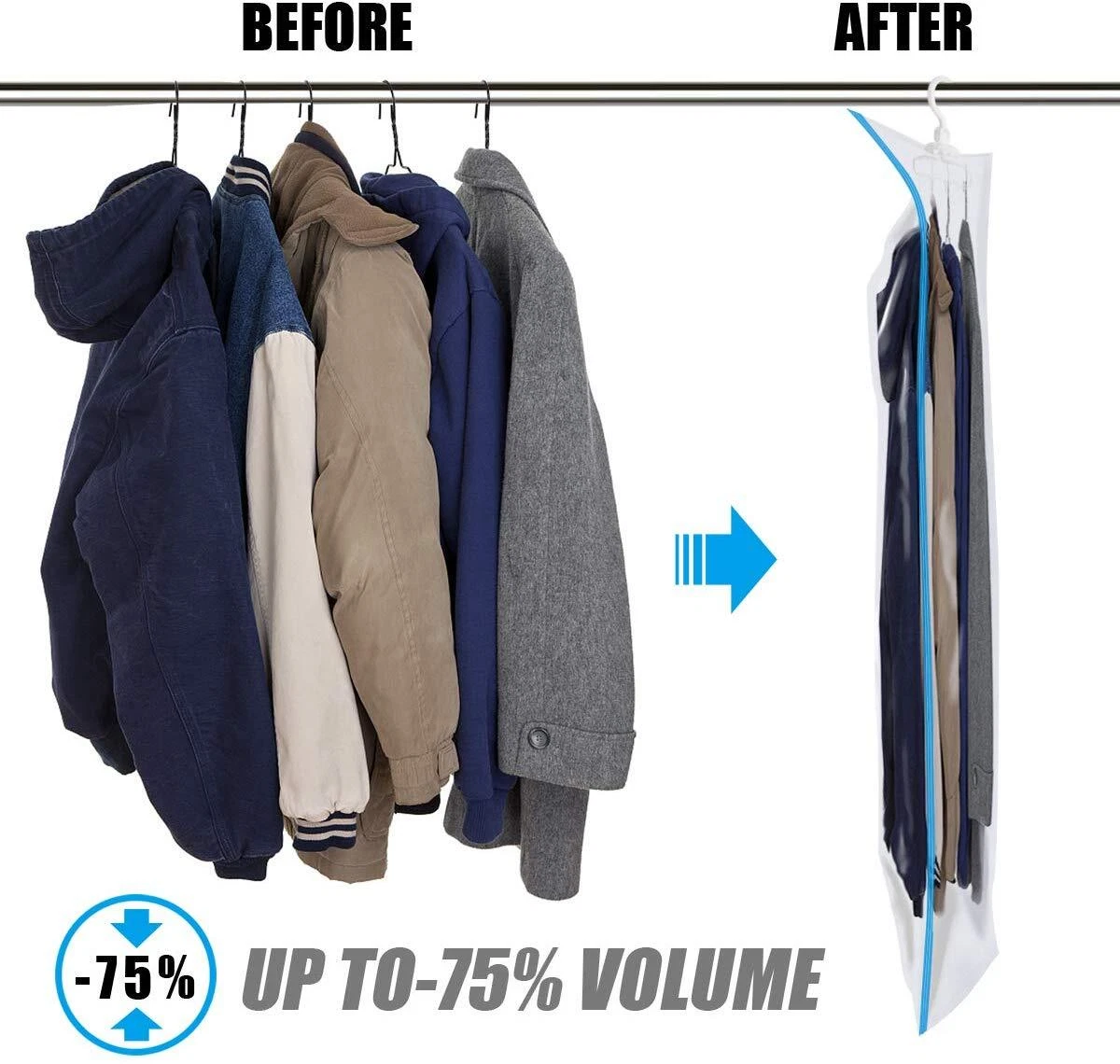 Vacuum Storage Hanging Bag