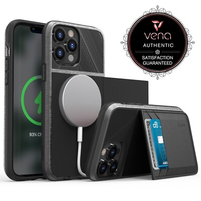 Vena [Legacy] RFID Wallet Case for iPhone 14 / 13 / 13 Mini / 13 Pro /13 Pro Max