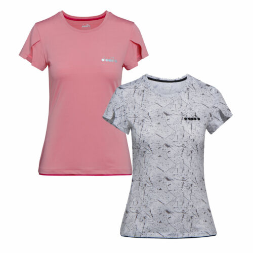 DIADORA L. T-SHIRT 2019 Damen Laufshirt Fitness Shirt Trainingsshirt 102.174123  - Bild 1 von 6