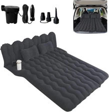 Canodoky SUV Air Mattress, Inflatable Car Mattress Full, Black 