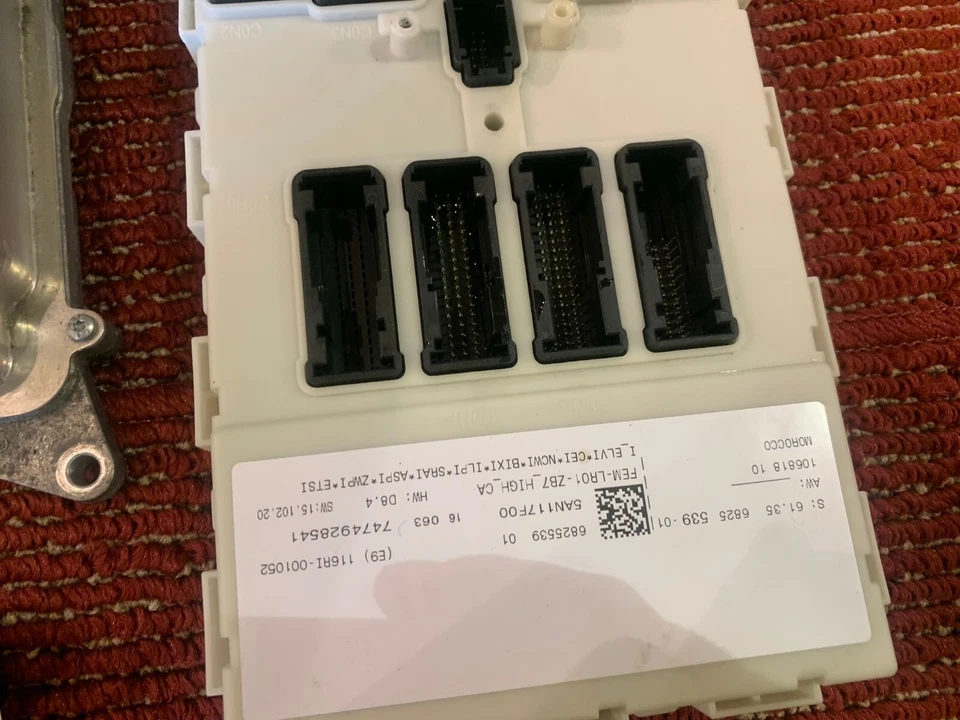 BMW F30 F22 F36 N20 N26 ECU DME MOTOR ORDENADOR LLAVE UNIDAD DE ENCENDIDO CONJUNTO FABRICANTE ORIGINAL 33K Foto 4 de 4