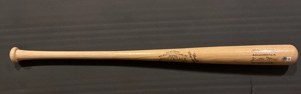 Willie Mays Signed Adirondack Model Baseball Bat BAS Beckett Certified Auto HOF - Image 4 of 4