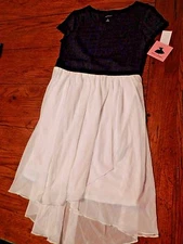 Amy's Closet, Size 14, NWT, Black and White Dress